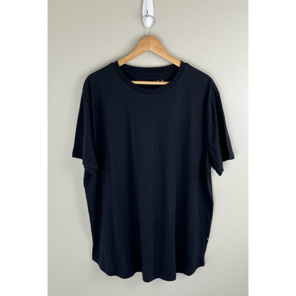 Edgar + Ash Men’s Basic Tee Black‎ Sz XL